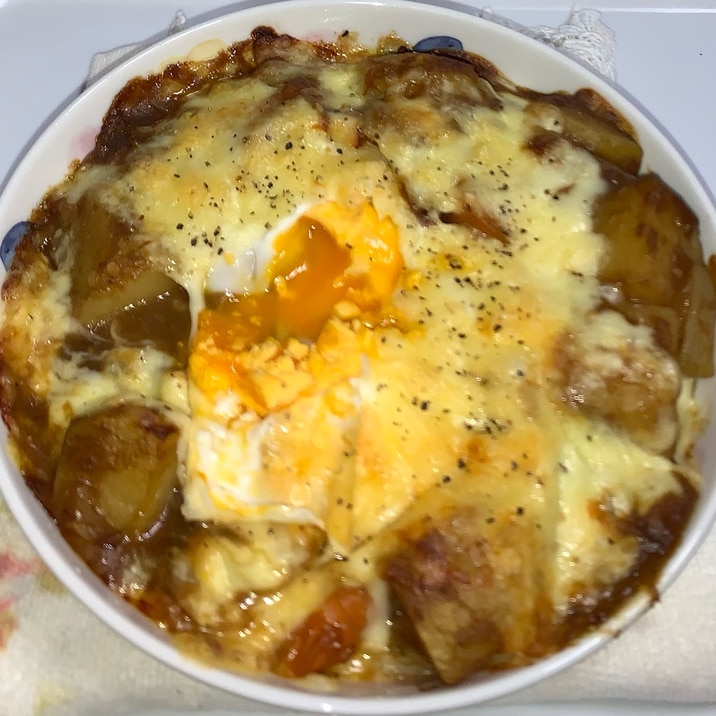 チーズ焼きカレー&ちゃんぽん麺